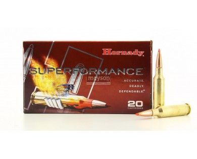 Cartouches 6.5 Creedmoor 129 gr SST Superformance Hornady 
