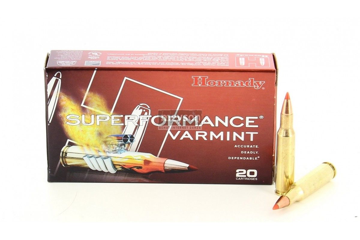 Cartouches 222 Rem 50 gr V-MAX Superformance Hornady Cartouches 222 Rem 50 gr V-MAX Superformance Hornady