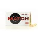 Cartouches 308 Win 168 gr BTHP Match Hornady 