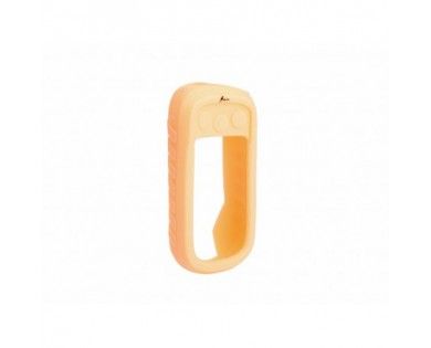 Coque silicone orange pour Garmin Alpha 100 phosporescent 