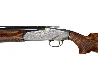 Fusil superposé Benelli 828U Steel BEST Silver édition limitée calibre 12/76 