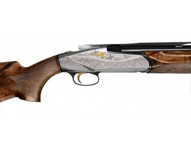Fusil superposé Benelli 828U Steel BEST Silver édition limitée calibre 12/76 