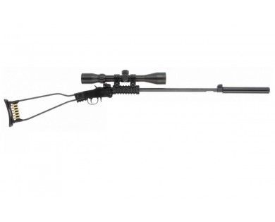 Carabine Little Badger 17HMR Chiappa + Lunette 3-9x40 + Silencieux 