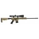 Carabine Deep Pallas BA15 22lr 47cm TAN10 Coups + Lunette 6-24x50 