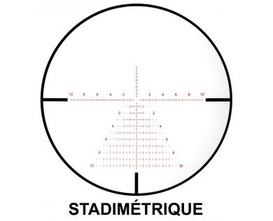 Lunette MICRODOT 6-24x50 FFP - MRAD 