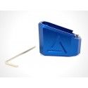 Extension de chargeur aluminium +4 bleu pour CANIK TP-9 