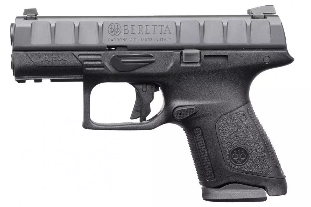 Pistolet Beretta APX Compact noir calibre 9x19 