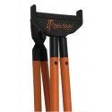 Canne 4 Stable Sticks Ultimate Leather cuir orange 