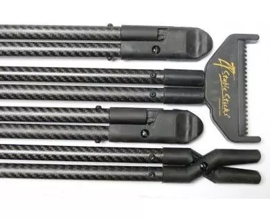 Canne 4 Stable Sticks Essential carbone noire 