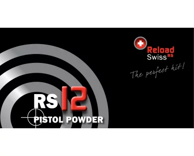 POUDRE DE TIR RELOAD SWISS RS12 PISTOLET (500Gr) 