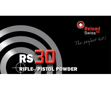 POUDRE DE TIR RELOAD SWISS RS30 CARABINE/PISTOLET (500Gr) 