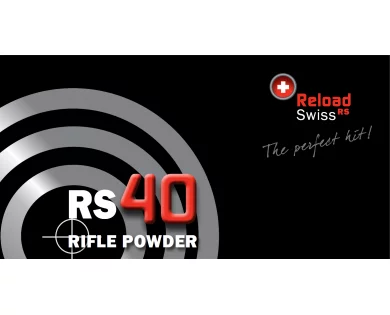 POUDRE DE TIR RELOAD SWISS RS40 CARABINE (1Kg) 