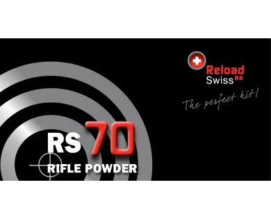 POUDRE DE TIR RELOAD SWISS RS70 CARABINE (1Kg) 