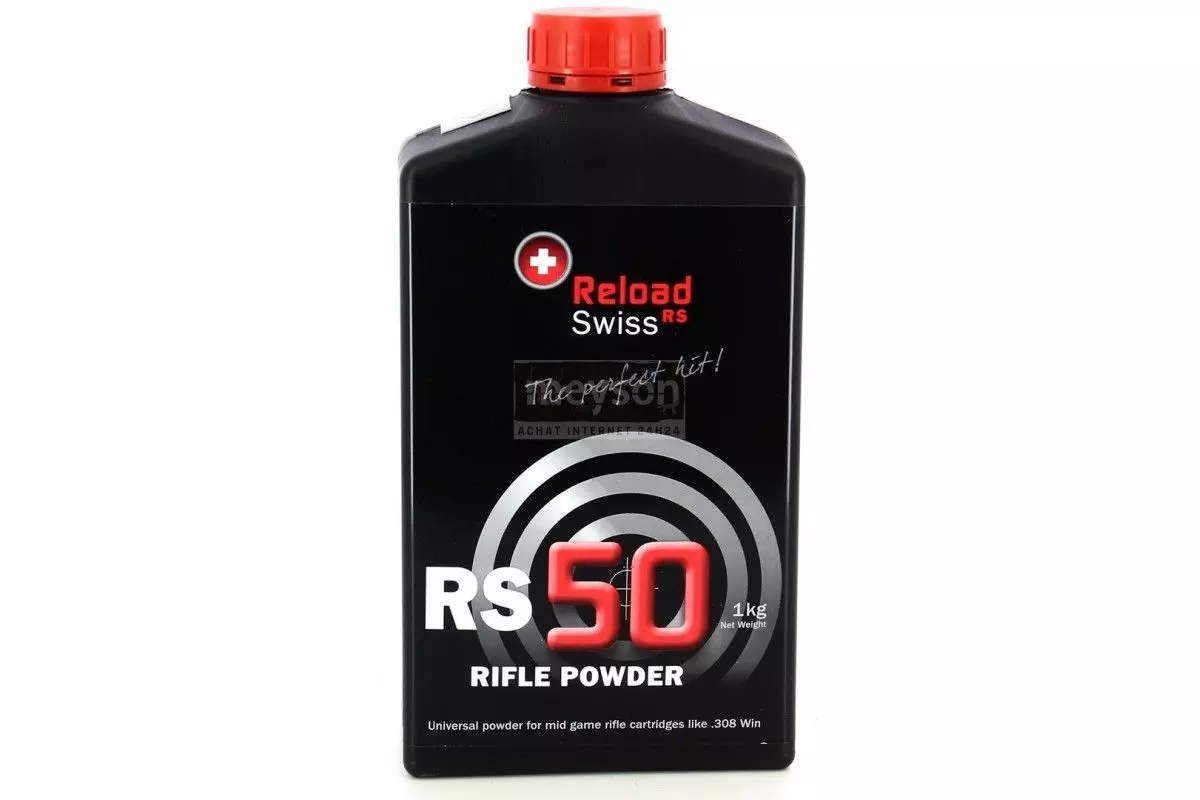POUDRE DE TIR RELOAD SWISS RS50 CARABINE (1Kg) 