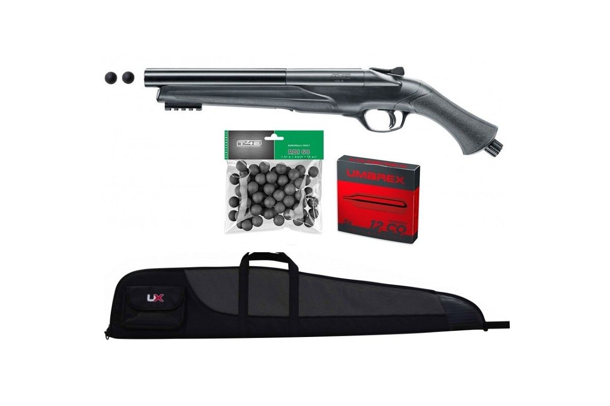 Kit fusil Umarex gomm cogne 16 joules HDS T4E calibre 68