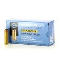 Munitions PPU calibre 357 Magnum SJHP 158 grains 