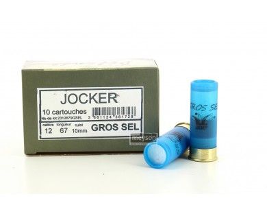 Cartouches de défense Jocker cal.12/67 Gros Sel 