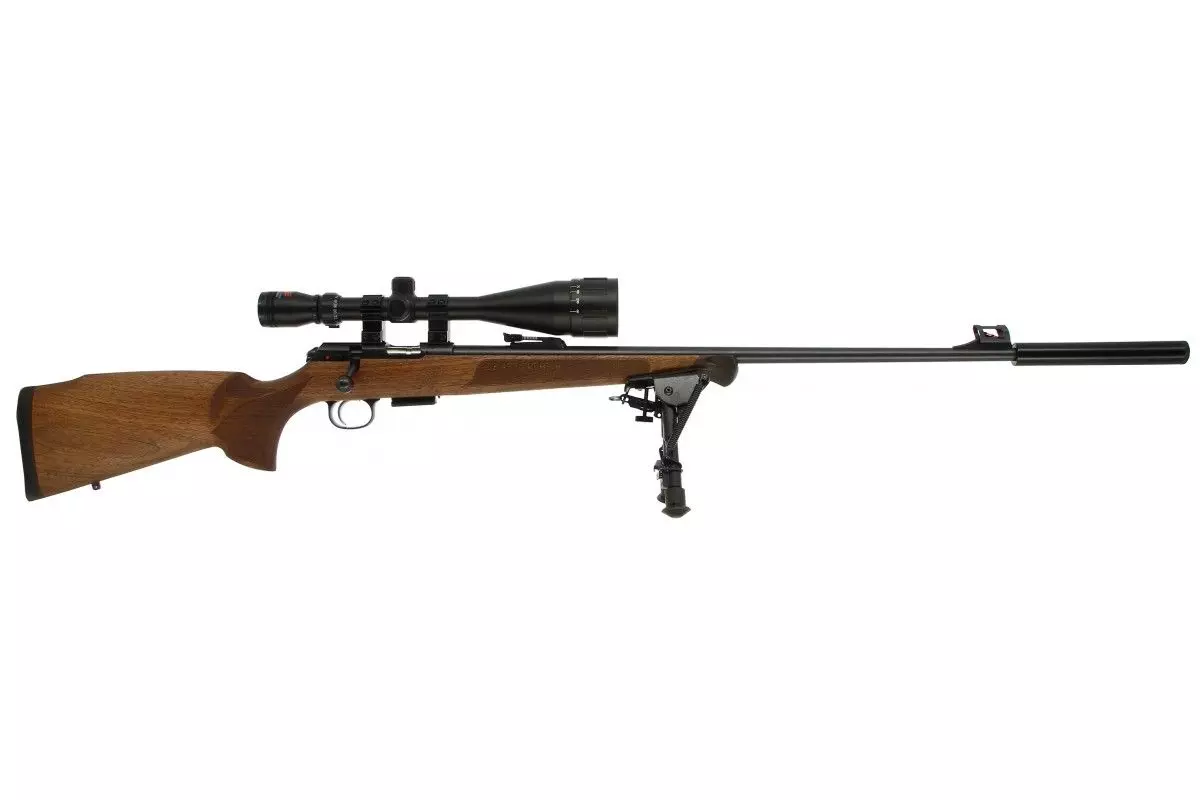 Carabine CZ 457 Premium bois canon 63 cm + Pack Sniper 