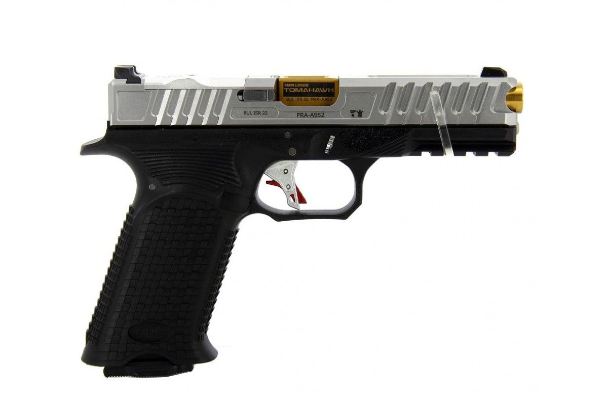 PISTOLET BUL AXE FULL SIZE TOMAHAWK BLACK OPTIC READY CALIBRE 9x19 PISTOLET BUL AXE FULL SIZE TOMAHAWK BLACK OPTIC READY CALIBRE 9x19