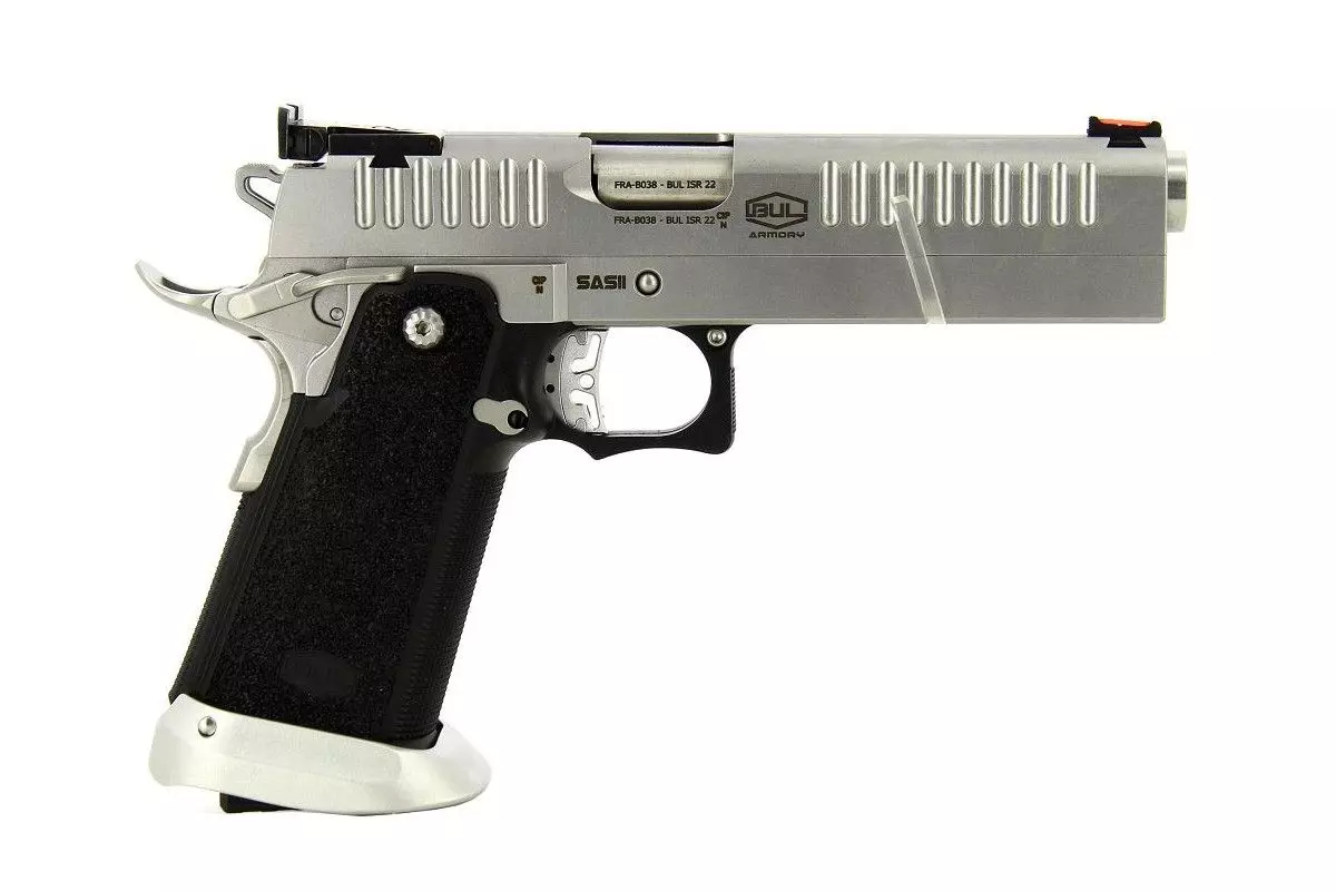 Pistolet BUL SAS II SL inox canon 5'' 