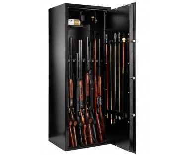 Coffre Fort WALDBERG 18 armes à serrure électronique + coffre intérieur 