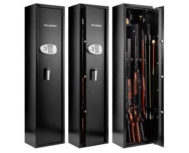 Coffre Fort WALDBERG 5 armes à serrure électronique + coffre intérieur 