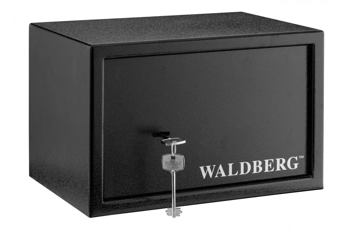 Coffre fort WALDBERG premium à clef pour armes de poing 