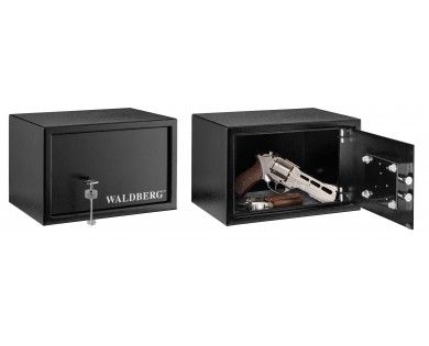 Coffre fort WALDBERG premium à clef pour armes de poing 