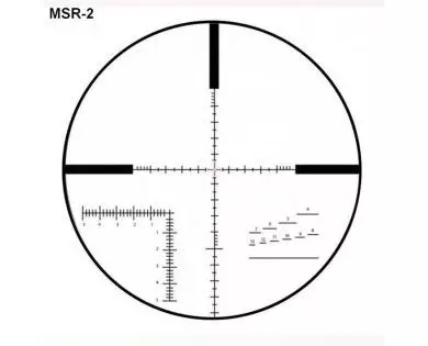 Lunette Steiner Military M5Xi 5-25x56 Noir réticule MSR2 avec ARD S56 