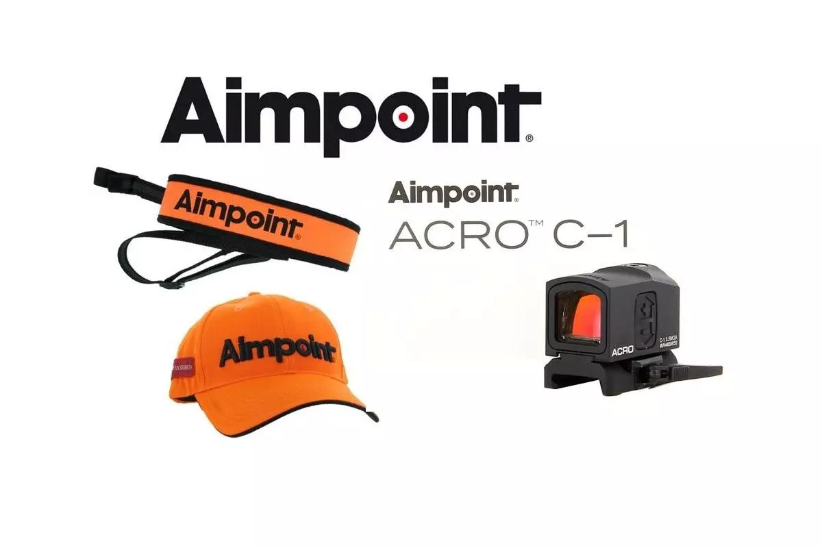 Aimpoint ACRO C-1 - 3.5 MOA + Embase Weaver 21mm 