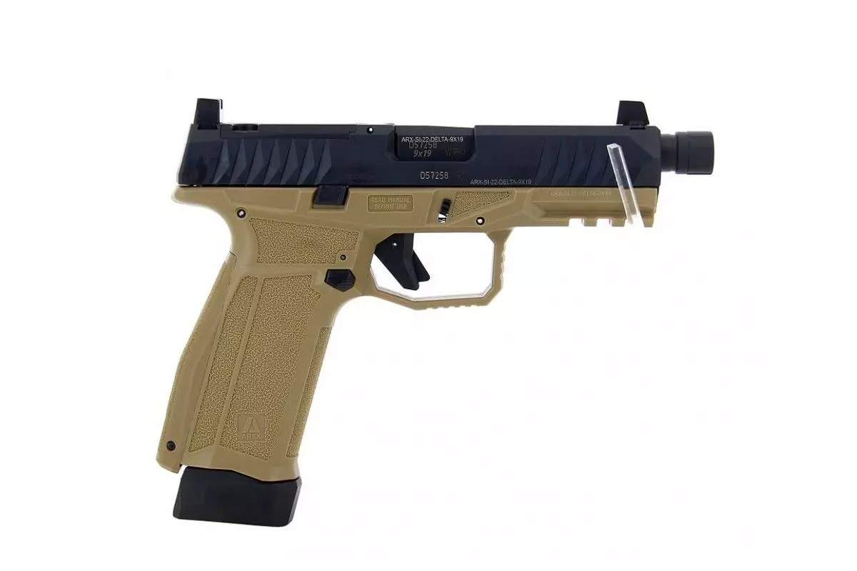 Pistolet AREX Delta X Tactical Optic Ready Gen2 calibre 9x19 