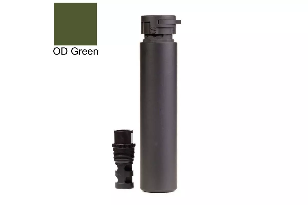 Silencieux ASE Utra SL7i-BL .30/.338 OD Green avec frein de bouche BoreLock M18x1 