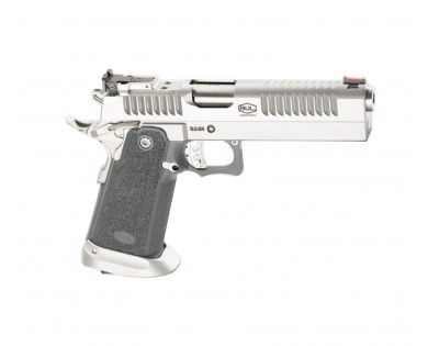 Pistolet BUL SAS II SLS inox calibre 9x19 canon 5'' 