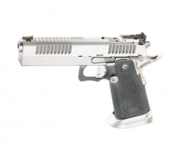 Pistolet BUL SAS II SLS inox calibre 9x19 canon 5'' 