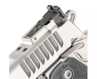 Pistolet BUL SAS II SLS inox calibre 9x19 canon 5'' 