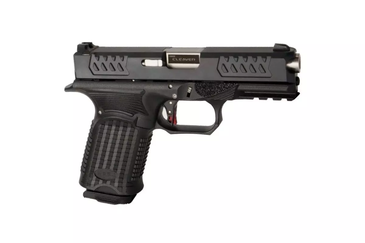 Pistolet BUL Axe Compact Cleaver noir calibre 9x19 