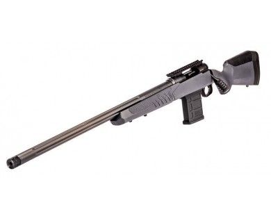Carabine Savage 110 Tactical gaucher filetée 5/8x24'' Grise 