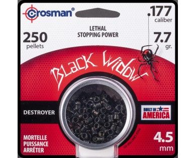 Plombs Destroyer Black Widow Calibre 4.5 X250 CROSMAN 