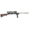 Carabine Savage Mark II FV filetée 1/2-20 canon lourd + Pack Sniper 
