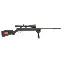 Carabine Savage B22 FV Synthétique filetée 1/2-20 + Pack Sniper 
