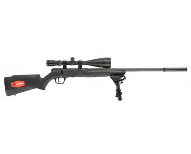 Carabine Savage B22 FV Synthétique filetée 1/2-20 + Pack Sniper 