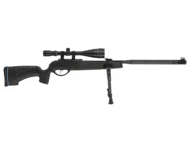 Carabine Gamo HPA Maxxim IGT synthétique calibre 4.5 mm 19.9 Joules + lunette 6-24x50 + bipied 