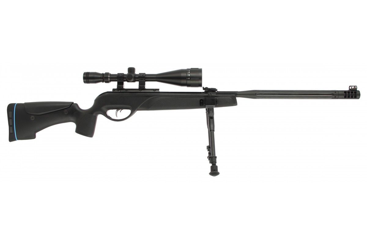 Carabine gamo HPA IGT cal 4.5mm avec lunette 3-9x40WR et bi-pied +  munitions - 20 joules