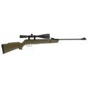 Carabine Gamo Big Cat 1000E Barricade synthétique calibre 4.5 mm 19.9 Joules + lunette 6-24x50 