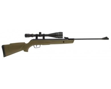 Carabine Gamo Big Cat 1000E Barricade synthétique calibre 4.5 mm 19.9 Joules + lunette 6-24x50 