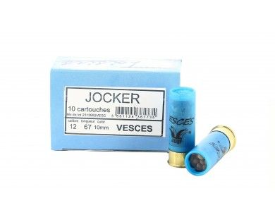 Cartouches JOCKER Vesces Cal 12/67 