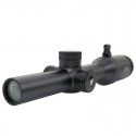 Lunette GPO Spectra 6X 1-6x24i réticule G3 fibre de verre IL SFP (MRAD) 