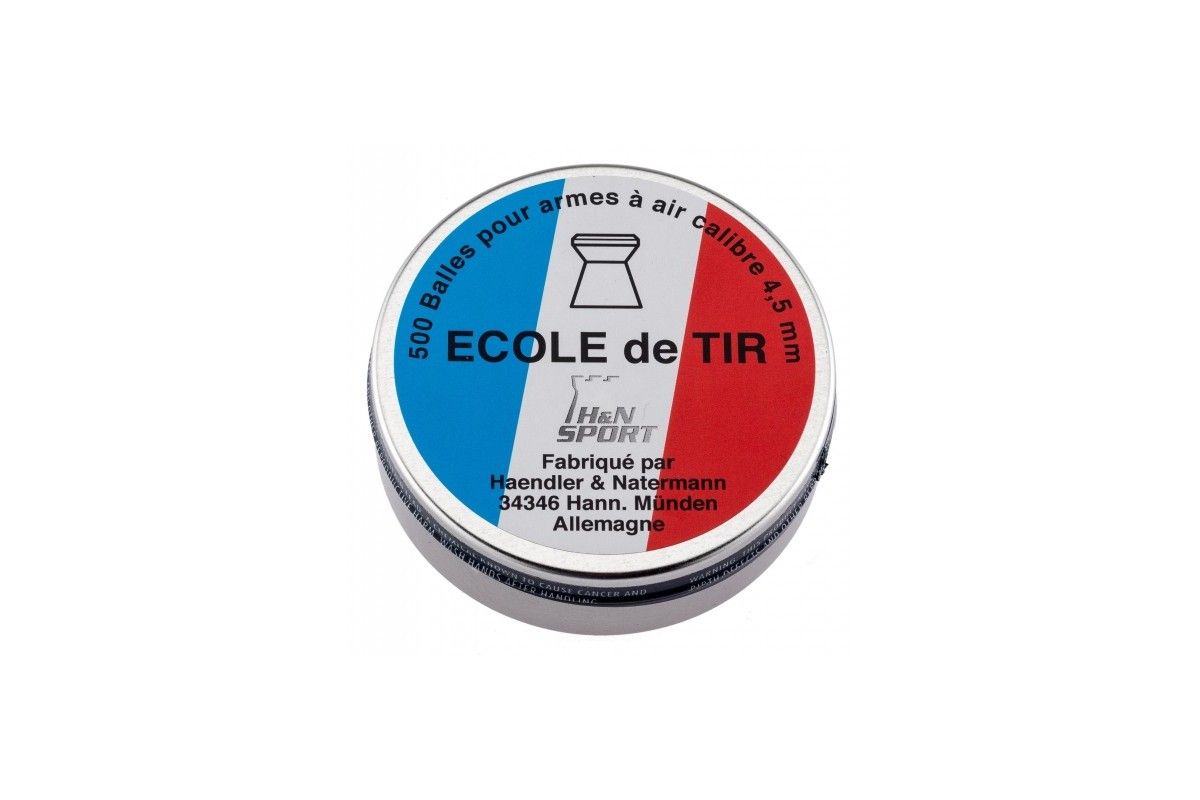 Plombs HN ECOLE DE TIR cal. 4.50 x500 Plombs HN ECOLE DE TIR cal. 4.50 x500