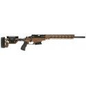 Carabine Tikka T3X TAC A1 Coyote brown crosse pliante filetée 5/8x24 + Frein de bouche Tikka 