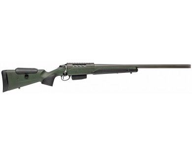 Carabine Tikka T3x Super Varmint Tungsten Cerakote verte filetée 5/8x24 